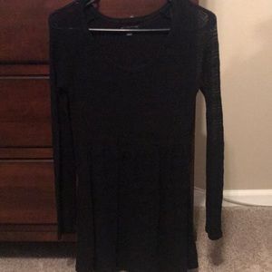 Crochet long sleeve top